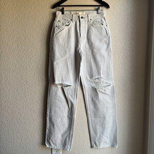 Grlfrnd Low Rise Boyfriend Jeans Size 2